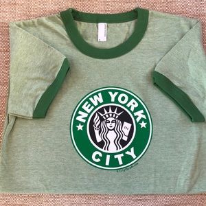 NWOT Citythredz Logo Tee-Size M